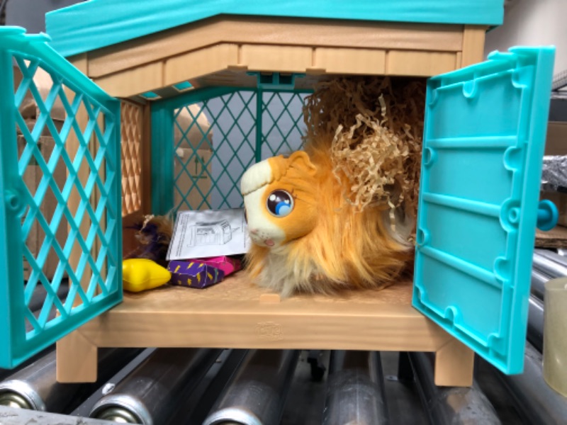 Photo 1 of Little Live Pets - Mama Surprise | Soft, Interactive Guinea Pig and her Hutch, and her 3 Babies. 20+ Sounds & Reactions. for Kids Ages 4+, Multicolor, 7.8 x 11.93 x 11.38 inches
