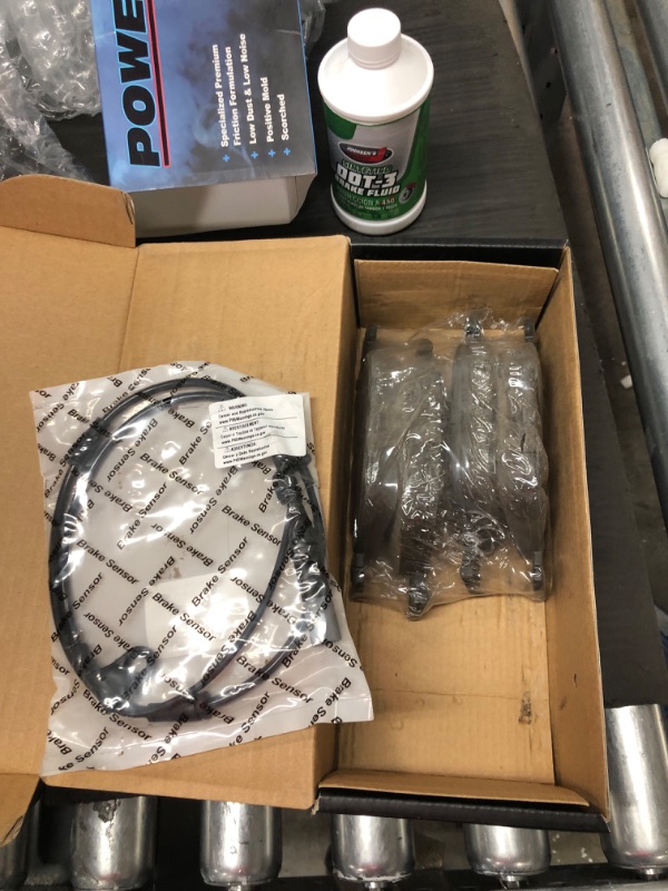 Photo 1 of 
Power Sport Front Rear Brakes and Rotors Kit |Front Rear Brake Pads| Brake Rotors and Pads|Ceramic Brake Pads and Rotors