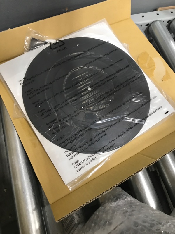 Photo 1 of Fluance RT82 Reference High Fidelity Vinyl Turntable Record Player with Ortofon OM10 Cartridge, Speed Control Motor, High Mass MDF Wood Plinth, Vibration Isolation Feet - Piano Black