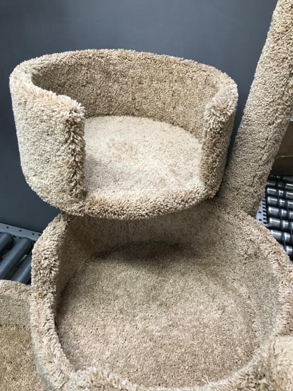 Photo 4 of ***PARTS ONLY***Deluxe Cat Tower with spacious cat perches and scratching post for Large Cats Beige