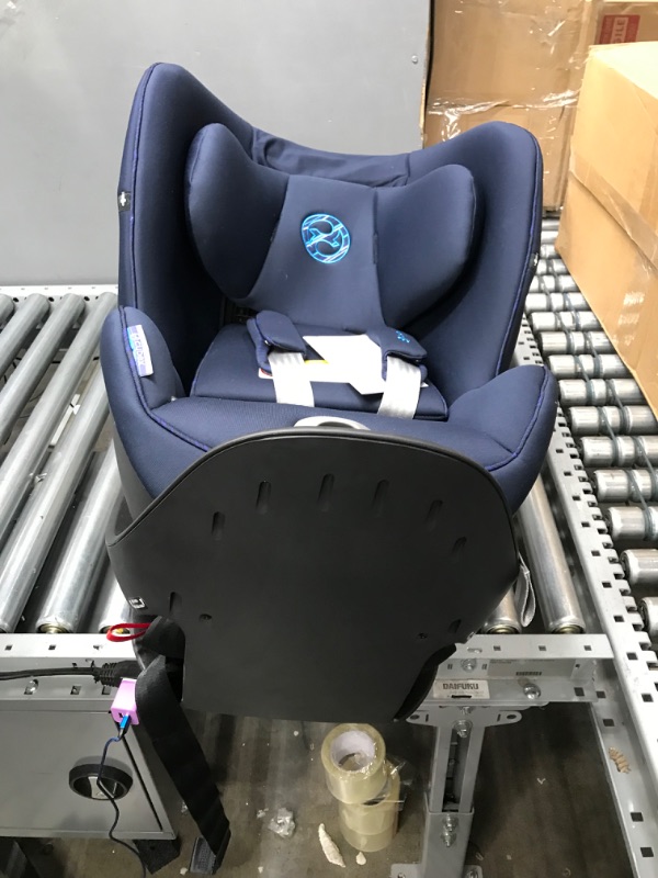 Photo 3 of Cybex Sirona S Rotating Convertible Car Seat with SensorSafe 2.1, Children Newborn to Four Years, Easy Child Load, Infant Baby Toddler Preschooler, Indigo Blue Car Seat Indigo Blue