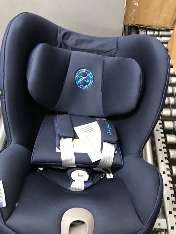 Photo 5 of Cybex Sirona S Rotating Convertible Car Seat with SensorSafe 2.1, Children Newborn to Four Years, Easy Child Load, Infant Baby Toddler Preschooler, Indigo Blue Car Seat Indigo Blue