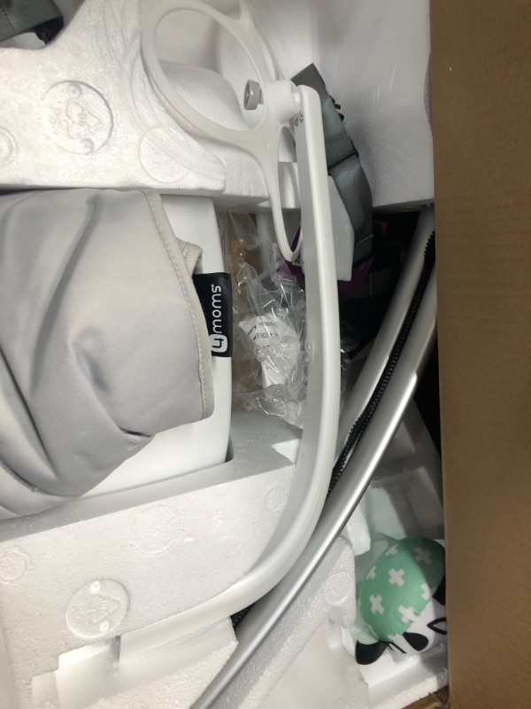 Photo 3 of 4moms mamaRoo Multi-Motion Baby Swing Smart Connectivity - Gray