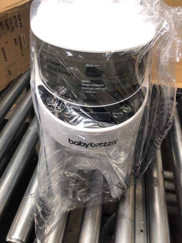 Photo 5 of New and Improved Baby Brezza Formula Pro Advanced Formula Dispenser Machine - Automatically Mix a Warm Formula Bottle Instantly - Easily Make Bottle with Automatic Powder Blending