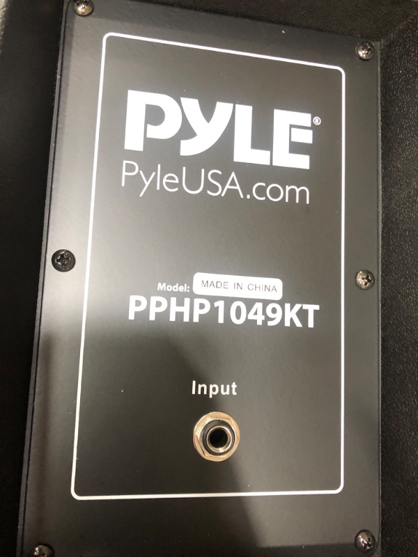 Photo 1 of Pyle Wireless Portable PA Speaker System - 1000W High Powered Bluetooth Compatible Active + Passive Pair Outdoor Sound Speakers W/USB SD MP3 AUX - 35mm Mount, 2 Stand, Microphone, Remote