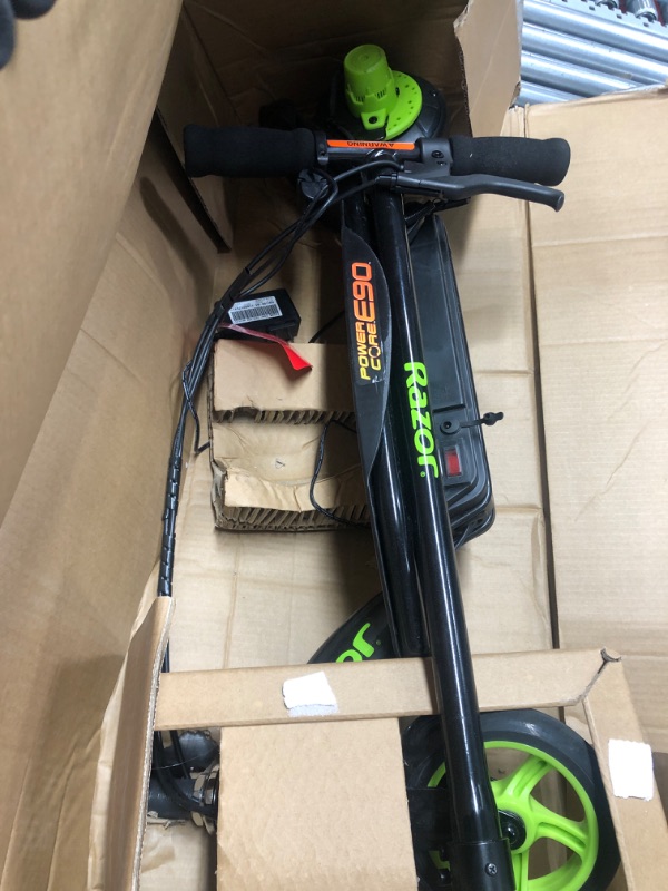 Photo 1 of Razor Power Core E90 Electric Scooter - Hub Motor, Up to 10 mph and 80 min Ride Time, for Kids 8 and Up
