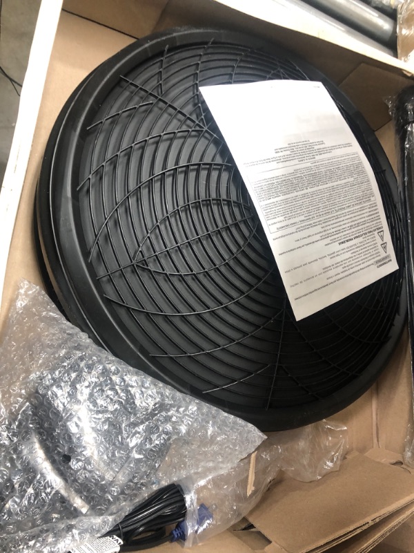 Photo 1 of Lasko Elegance & Performance Pedestal Fan, 18 Inch, Black 1827 & 1820 18? Elegance & Performance Adjustable Pedestal, White-Features Oscillating Movement Tilt-back Fan Head, 2.3