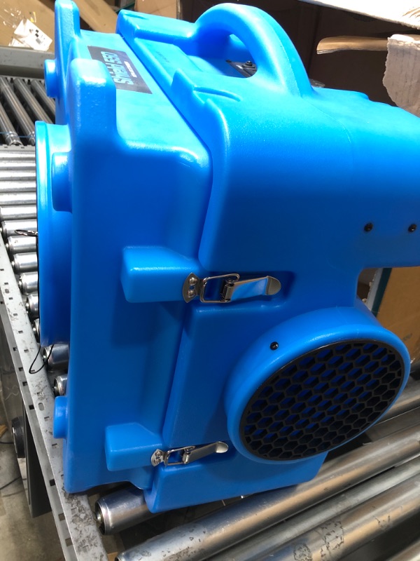 Photo 5 of CADPXS Shield-550 Negative Machine Airbourne Cleaner HEPA Scrubber Water Damage Restoration Equipment Air Purifier, Air Scrubbers 550 air scrubbers Blue