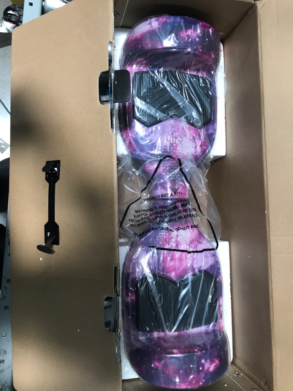 Photo 3 of ***NOT FUNCTIONAL PARTS ONLY***Hover-1 Helix Electric Hoverboard | 7MPH Top Speed, 4 Mile Range, 6HR Full-Charge, Built-In Bluetooth Speaker, Rider Modes: Beginner to Expert