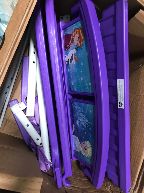 Photo 1 of *incomplete* Delta Children Canopy Toddler Bed, Disney Frozen

