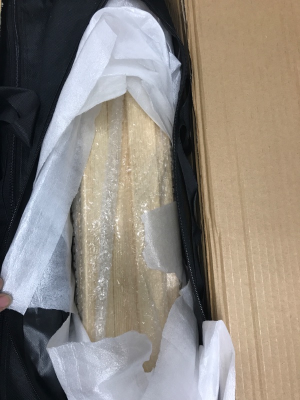 Photo 1 of Go-Trio 4ft Low Portable Picnic Table, Boho Picnic Table with Carry Bag, Wooden Picnic Table Foldable, Adjustable Height Roll Up Folding Wooden Table Indoor Outdoor Camping, BBQ, Travel, Beach, Party Large