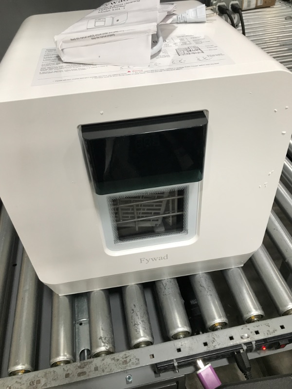 Photo 1 of Fywad countertop dishwasher, portable dishwasher no hookup. Countertop Dishwasher with Water Tank. With child lock, hot drying, 4 washing programs, leak-proof. 360-degree spraying.
