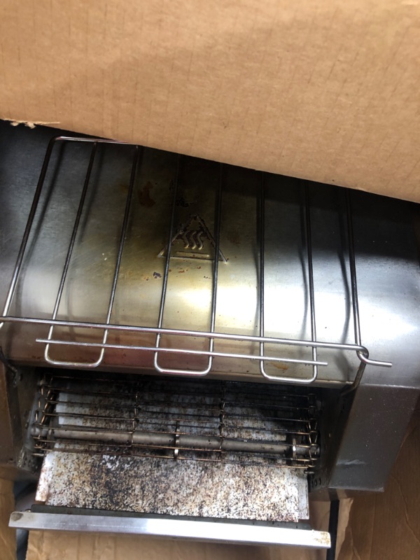 Photo 4 of **PARTS ONLY**, TOASTER DOES NOT POWER ON**
PYY Commercial Toaster 300 Slices/Hour Conveyor Restaurant Toaster for Bun Bagel Bread Heavy Duty Stainless Steel Conveyor Toaster

