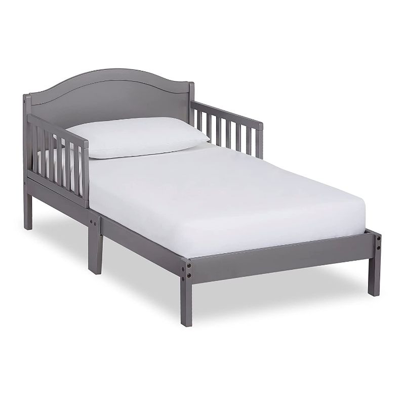Photo 1 of **MISSING INSTRUCTIONS AND SOME LEGS**
Toddler Bed in Steel Grey, Greenguard Gold Certified
