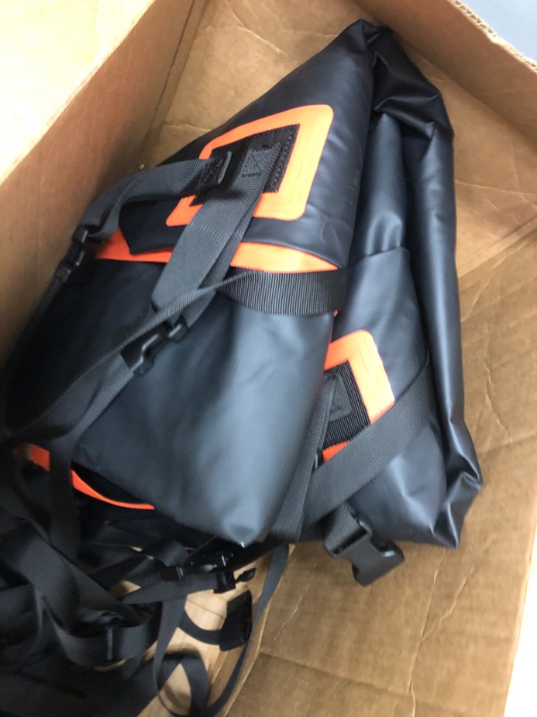 Photo 1 of **VEHICLE COMPATIBILITY UNKNOWN**
Car Rooftop Cargo Carrier Bag, 21 Cubic Feet 100% Waterproof Heavy Duty 840D Car Roof Bag for All Vehicle with/Without Racks - Anti-Slip Mat, 6 Door Hooks, Storage Bag, 2 Extra Straps
