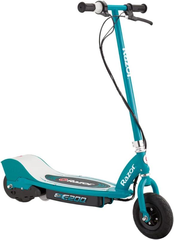 Photo 1 of ***PARTS ONLY**** Razor E200 Electric Scooter - Teal , 37 x 16 x 42-Inch
