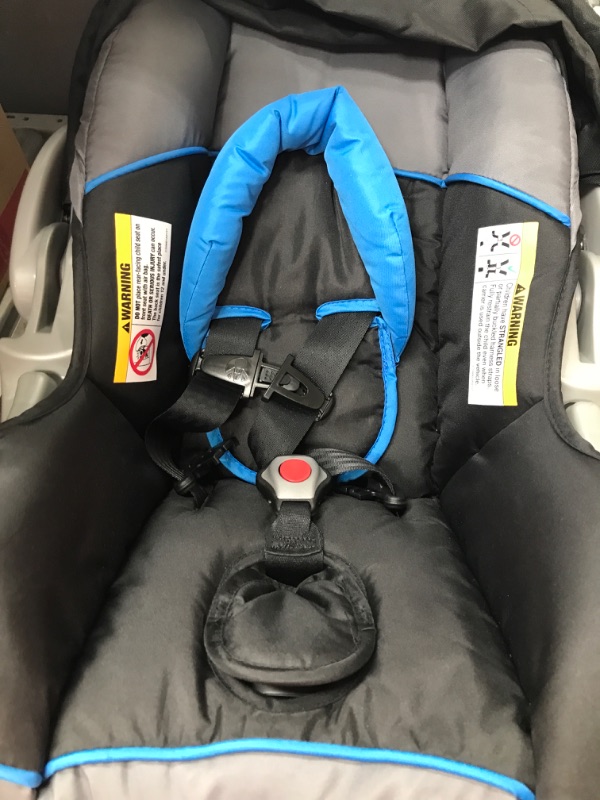 Photo 2 of Baby Trend Expedition Travel car Seat, Millennium Blue
