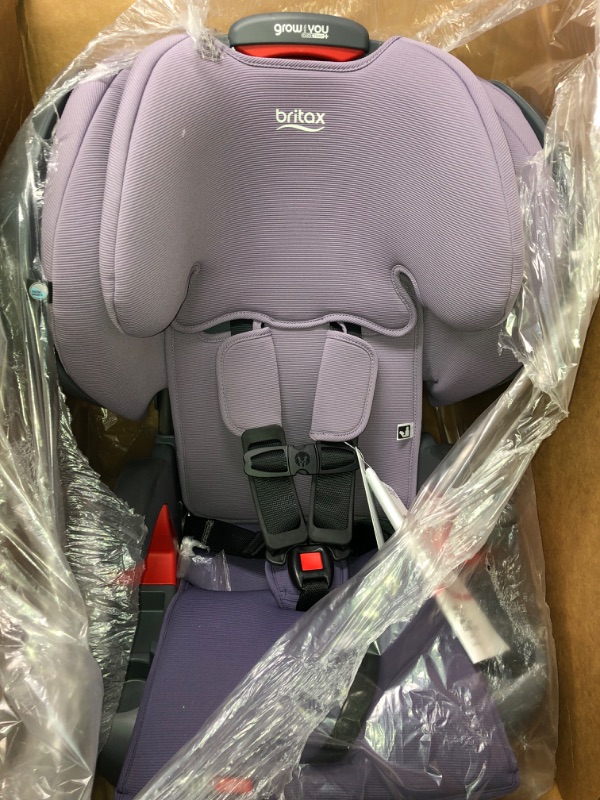 Photo 3 of *COLOR MAY VARY** Britax Grow with You ClickTight+ Harness-to-Booster, Purple Ombre SafeWash
