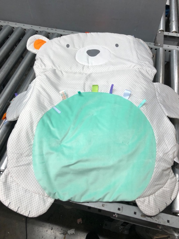 Photo 1 of Bright Starts Tummy Time Prop & Play Activity Mat - Polar Bear, Ages Newborn +, 1 Count (Pack of 1)
