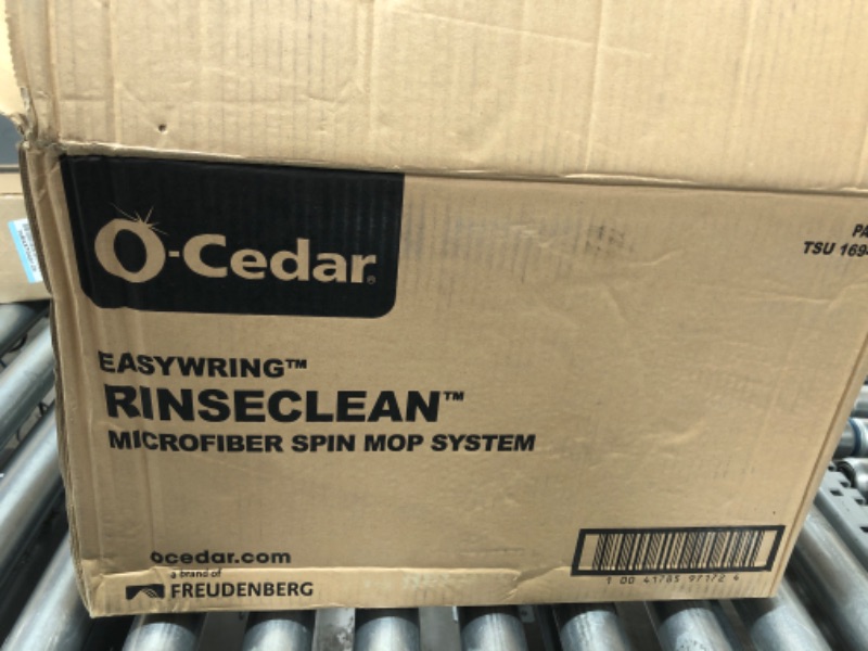 Photo 2 of (SEE NOTES) O-Cedar Easywring Rinseclean Microfiber Spin Mop system Pack of 1 