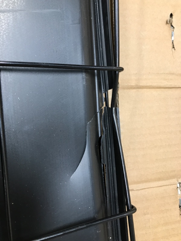Photo 1 of **DAMAGED BOTTOM** MidWest Homes for Pets Newly Enhanced Single & Double Door New World Dog Crate, Includes Leak-Proof Pan, Floor Protecting Feet, & New Patented Features 36-Inch Single Door