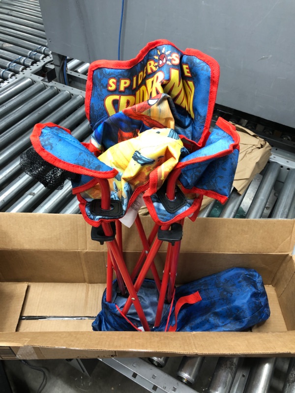 Photo 2 of Marvel Spider-Man Toddler Camp Chair , Red