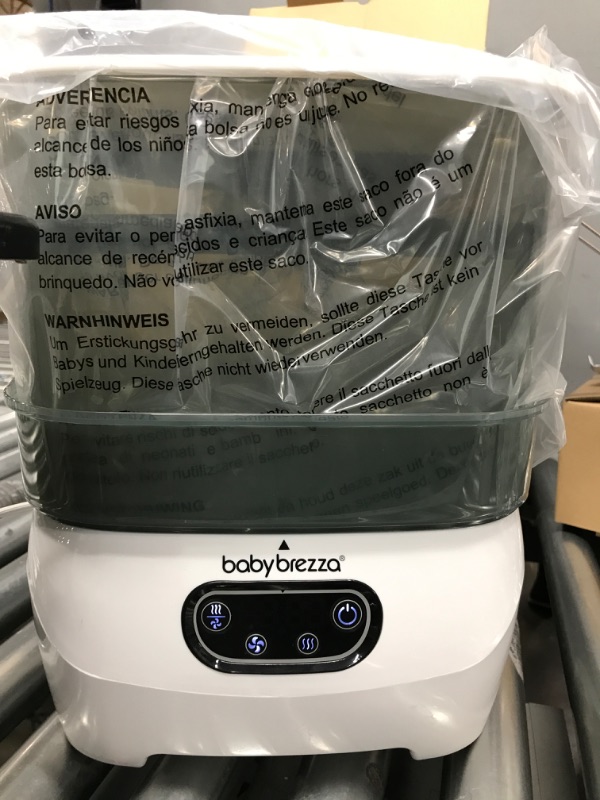 Photo 2 of Baby Brezza Baby Bottle Sterilizer and Dryer Advanced – Electric Steam Sterilization Machine – Universal Sterilizing for All Bottles: Plastic + Glass + Pacifiers + Breast Pump Parts - HEPA Filtration