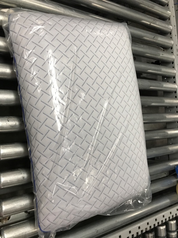 Photo 1 of Essentials 24 in. x 16 in. Cool Touch Memory Foam Standard Bed Pillow