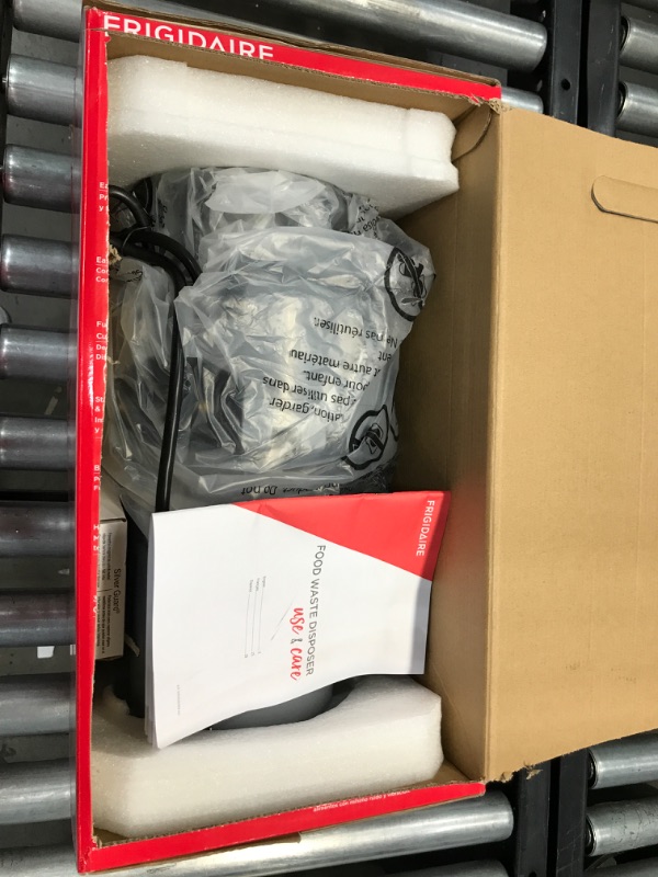 Photo 1 of ***TESTED/ POWERS ON***Frigidaire FF13DISPC1 1.25 HP Corded Garbage Disposer for Kitchen Sinks 1 1/4 Horsepower Corded Disposer