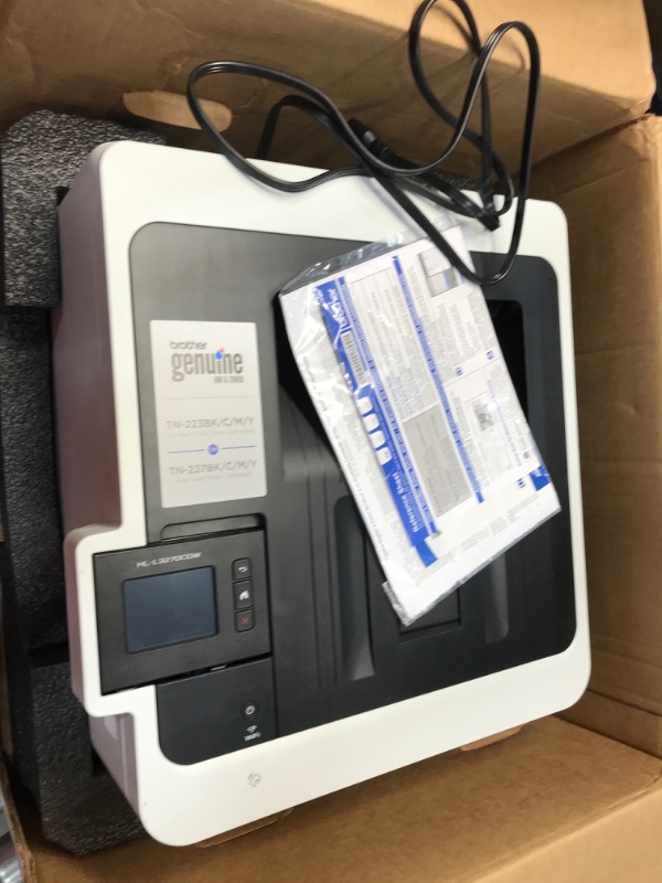 Photo 2 of ***TESTED/ POWERS 0N***Brother RHL-L3270CDW Refurbished Compact Wireless Digital Color Printer with NFC Mobile Device and Duplex Printing-Ideal for Home and Small Office Use Amazon Dash Replenishment Ready (Renewed Premium) Renewed Model: RHLL3270CDW