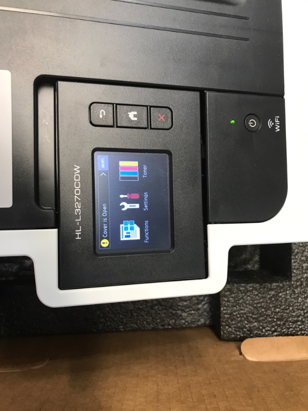 Photo 4 of ***TESTED/ POWERS 0N***Brother RHL-L3270CDW Refurbished Compact Wireless Digital Color Printer with NFC Mobile Device and Duplex Printing-Ideal for Home and Small Office Use Amazon Dash Replenishment Ready (Renewed Premium) Renewed Model: RHLL3270CDW