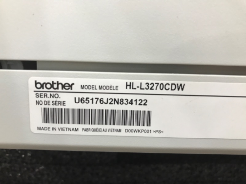 Photo 5 of ***TESTED/ POWERS 0N***Brother RHL-L3270CDW Refurbished Compact Wireless Digital Color Printer with NFC Mobile Device and Duplex Printing-Ideal for Home and Small Office Use Amazon Dash Replenishment Ready (Renewed Premium) Renewed Model: RHLL3270CDW