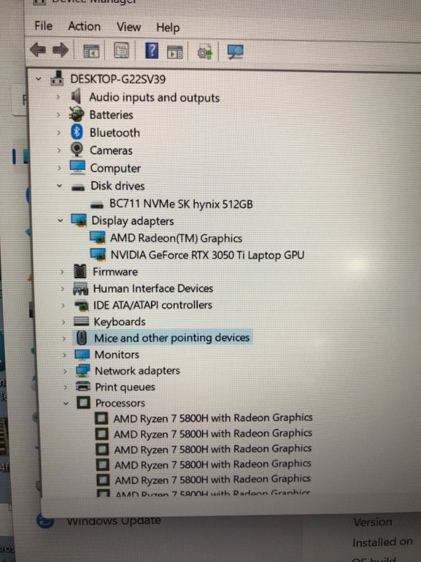 Photo 4 of Dell Newest G15 Gaming Laptop, 15.6" FHD 120Hz Display, AMD Ryzen 7 5800H 8-Core Processor, GeForce RTX 3050 Ti, 32GB RAM, 512GB SSD, Webcam, HDMI, Wi-Fi 6, Backlit Keyboard, Windows 11 Home, Grey
