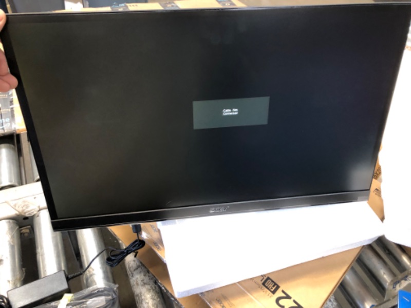 Photo 2 of Acer 21.5 Inch Full HD (1920 x 1080) IPS Ultra-Thin Zero Frame Computer Monitor (HDMI & VGA Port), SB220Q bi
