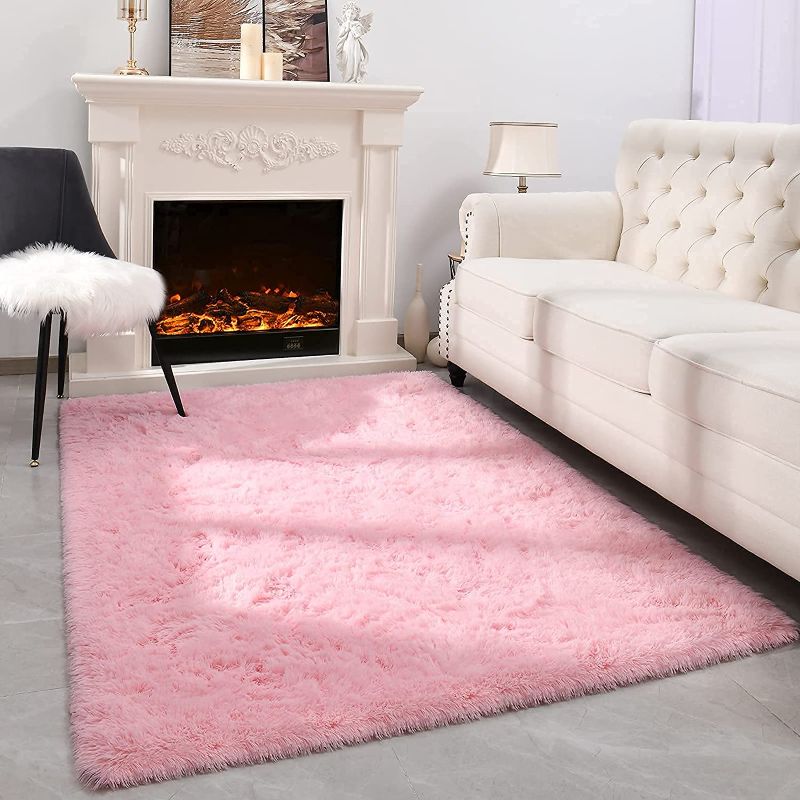 Photo 1 of 3x5 Feet Floor Furry Rugs for Children Dorm Rug