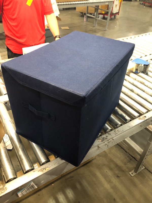 Photo 1 of EXPANDABLE BLUE VELVET BOX

