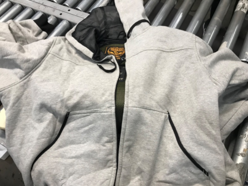 Photo 3 of milwaukee performance 4xl grey sweater with hood  xl