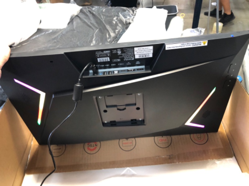 Photo 1 of SANSUI Gaming Monitor 240Hz 27" 1080p USB Type-C MPRT 1ms Adaptive Sync Ultra Slim LED Computer Monitor Built-in Speakers DP HDMI USB Eye Care VESA Compatible (Type-C and DP Cable Included)
