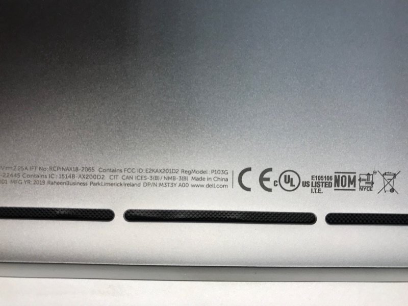 Photo 15 of (see notes about functionality)
DELL XPS 13 7390 2-in-1 Laptop, 13.4, FHD (1920 X 1200), Touchscreen, Intel Core 10th Gen i7-1065G7, 16GB LPRAMx, 512GB SSD Onboard, Windows 10 (Renewed)
