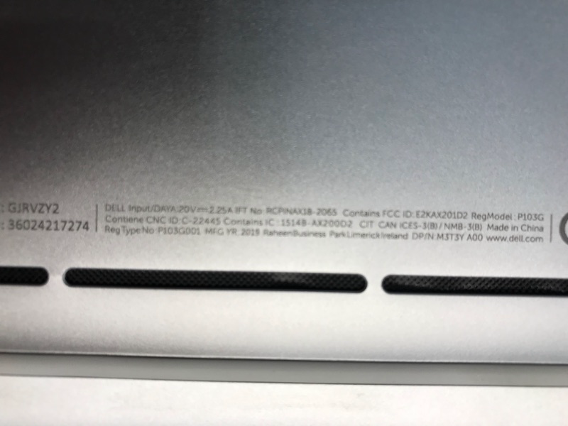 Photo 12 of (see notes about functionality)
DELL XPS 13 7390 2-in-1 Laptop, 13.4, FHD (1920 X 1200), Touchscreen, Intel Core 10th Gen i7-1065G7, 16GB LPRAMx, 512GB SSD Onboard, Windows 10 (Renewed)
