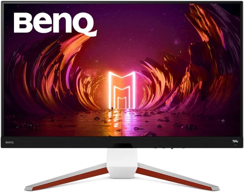 Photo 1 of BenQ MOBIUZ EX3210U Gaming Monitor 32" 4K UHD 144Hz 1ms w/Remote | IPS | HDRi | AdobeRGB | P3 | Freesync Premium Pro | Height, Swivel & Tilt | 2.1 Audio & Subwoofer | Noise-Cancelling Mic | HDMI 2.1
