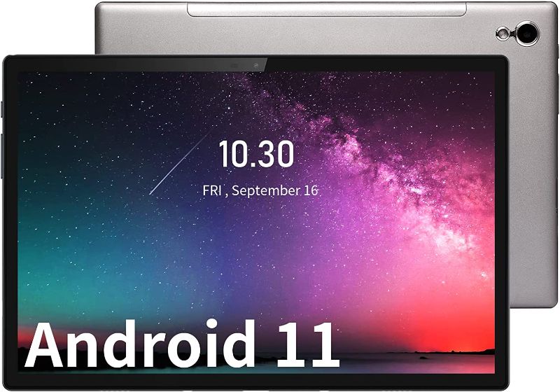 Photo 1 of Tablet 10.1 inch Android 4G LTE Phone Tablet with 3GB RAM & 32GB Storage, 5MP & 8MP Cameras, Quad core 2.0GHz, Dual SIM Cards Slot, 6000mAh Battery, Metal Body, T10 Pro