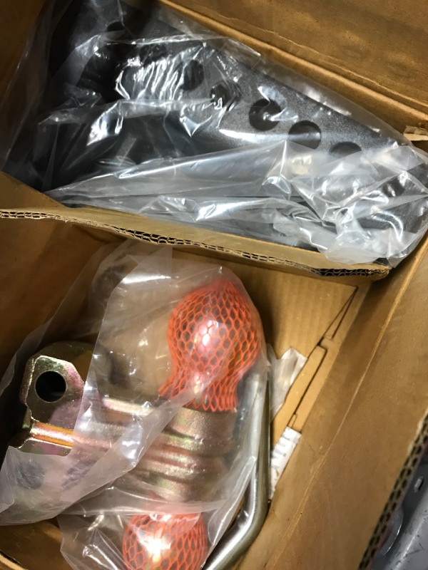 Photo 2 of CURT 45902 Adjustable Trailer Hitch Ball Mount, 2-1/2-Inch Receiver, 6-Inch Drop, 2 and 2-5/16-Inch Balls,  , Black **SIZE NOT AVAILABLE**
