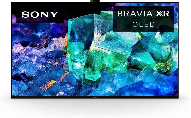 Photo 1 of (ALMOST LIKE NEW, SEE NOTES) Sony 55 Inch 4K Ultra HD TV A95K Series: BRAVIA XR OLED Smart Google TV with Dolby Vision HDR,Bluetooth, Wi-Fi, USB, Ethernet, HDMI and Exclusive Features for The Playstation- 5 XR55A95K- 2022 Model
