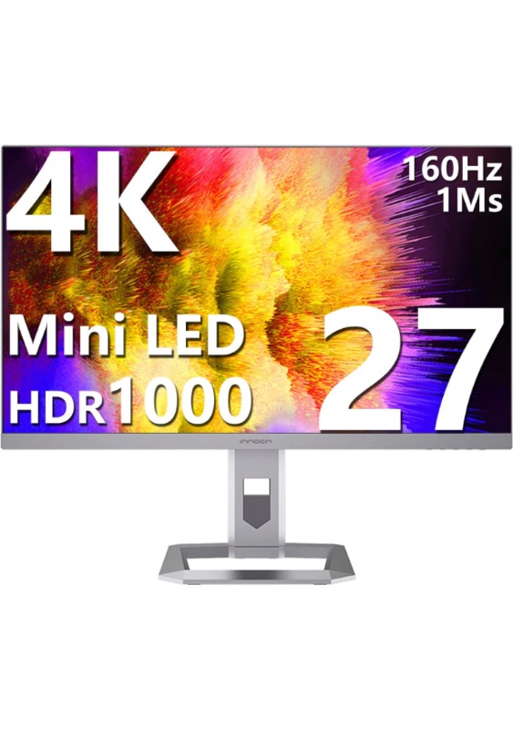 Photo 1 of INNOCN 27" Mini LED 4K 160Hz Gaming Monitor 