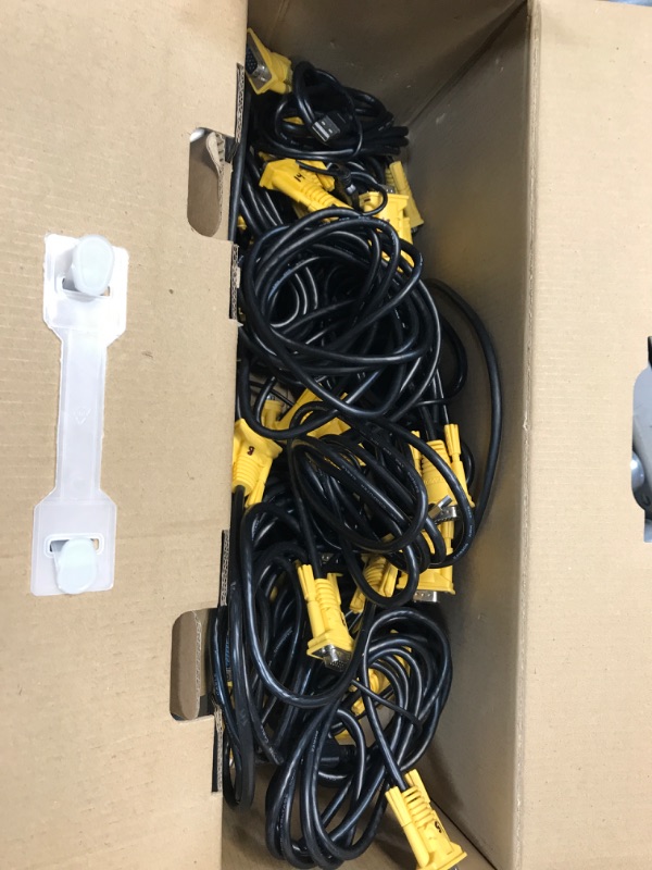 Photo 2 of 16 Port KVM Switch, MT-VIKI Rackmount KVM Switch VGA 16x1 USB VGA KVM Console + 16packs KVM Cables + Rack-Ears for 1U Rack + IR Remote