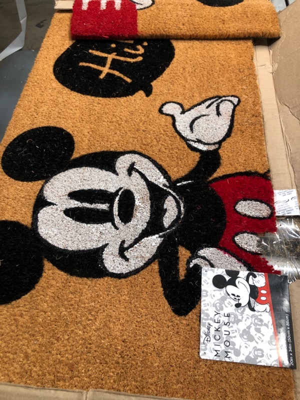 Photo 2 of 20"X34" 2 PCS Mickey Mouse outdoor mats  