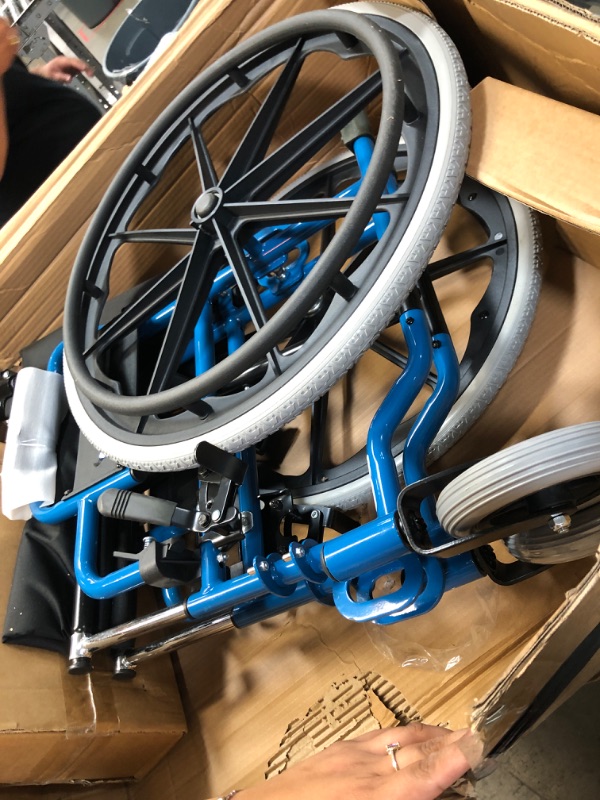 Photo 2 of  14' Wide Kidz Pediatric Wheelchair with Telescoping Handles
