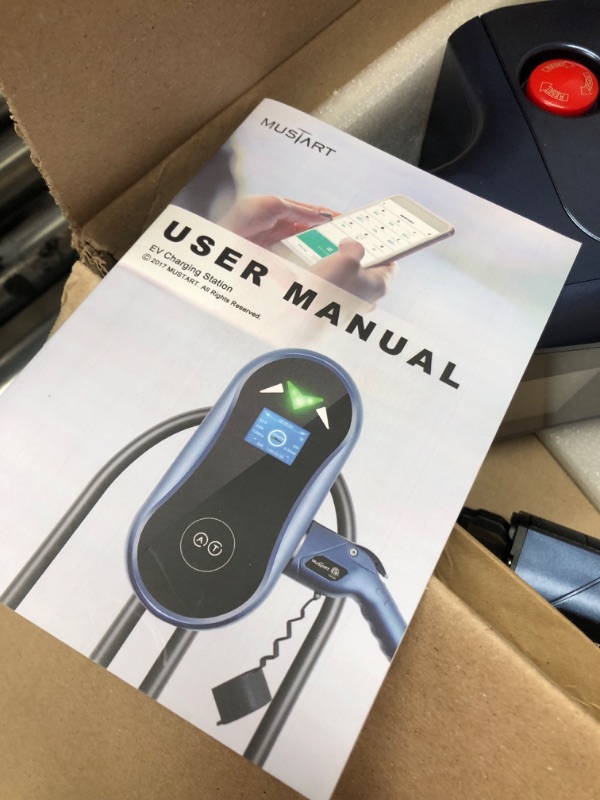 Photo 7 of ***UNABLE TO TEST PER OUTLET***
MUSTART 40 Amp Level 2 EV Charger, 240V Indoor/Outdoor Electric Car Charger, NEMA 14-50 EV Charger Plug, ETL Certificated EVSE Level 2 Charger - 25ft Cable
