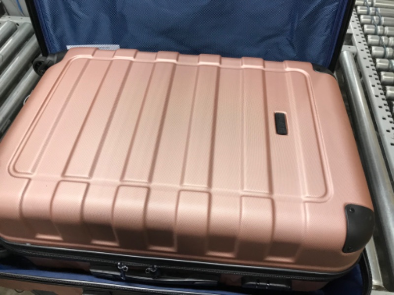 Photo 5 of *** USED *** Coolife Luggage 3 Piece Set Suitcase Spinner Hardshell Lightweight TSA Lock 4 Piece Set Black